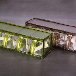 四格調(diào)味盒